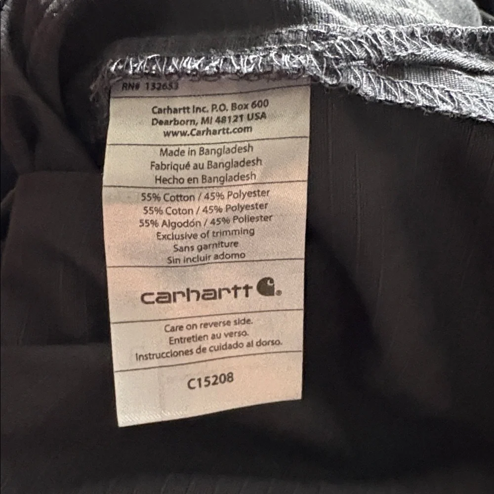 Carhartt Ripstop 4-Pocket V-Neck Scrub Top - Picture 4 of 4